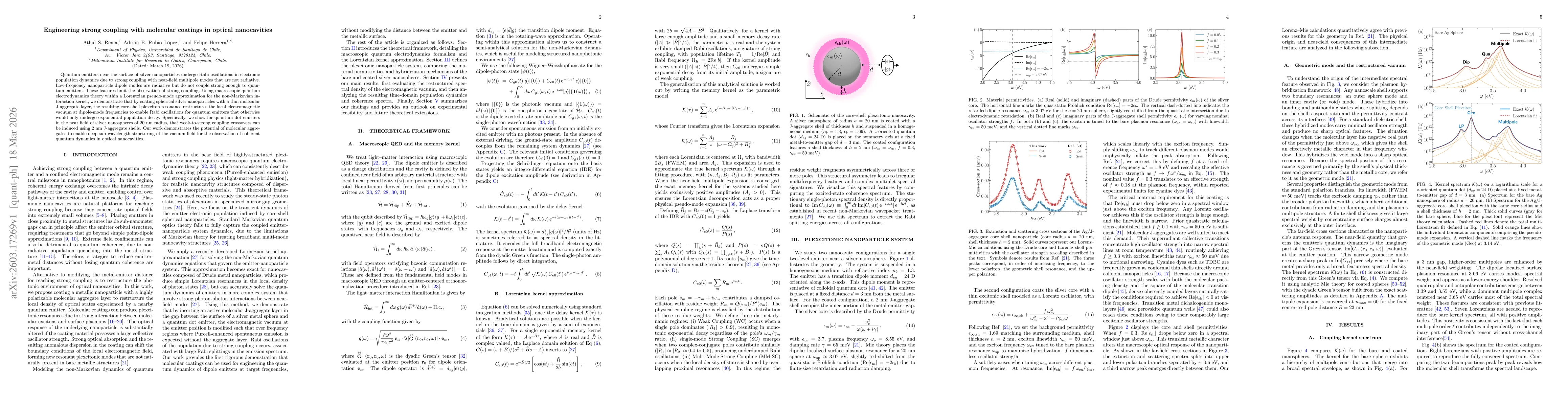 Thumbnail for Engineering strong coupling with molecular coatings in optical nanocavities