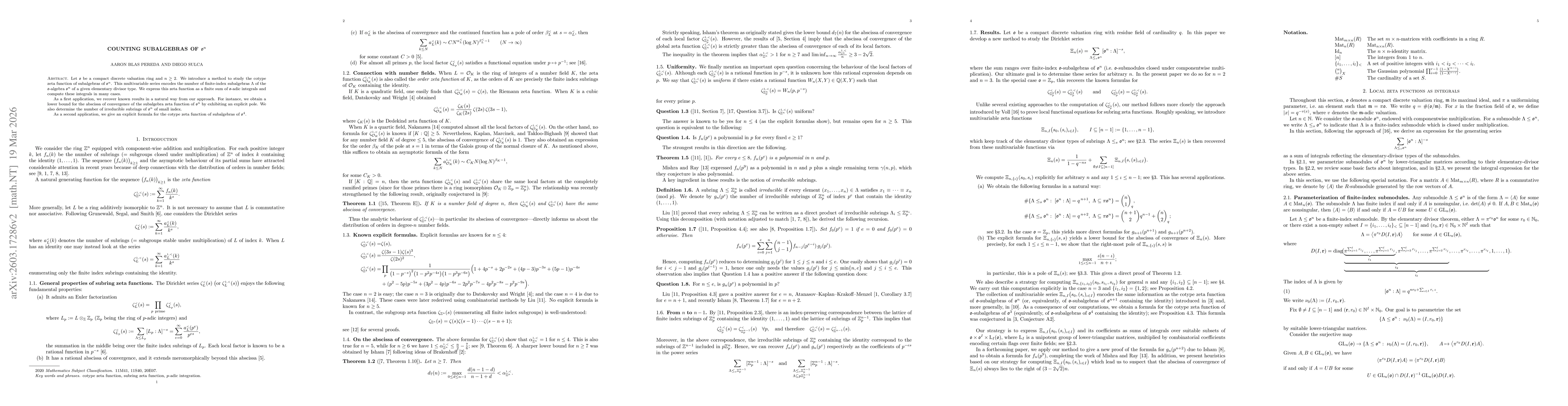 Thumbnail for Counting subalgebras of $\mathfrak{a}$