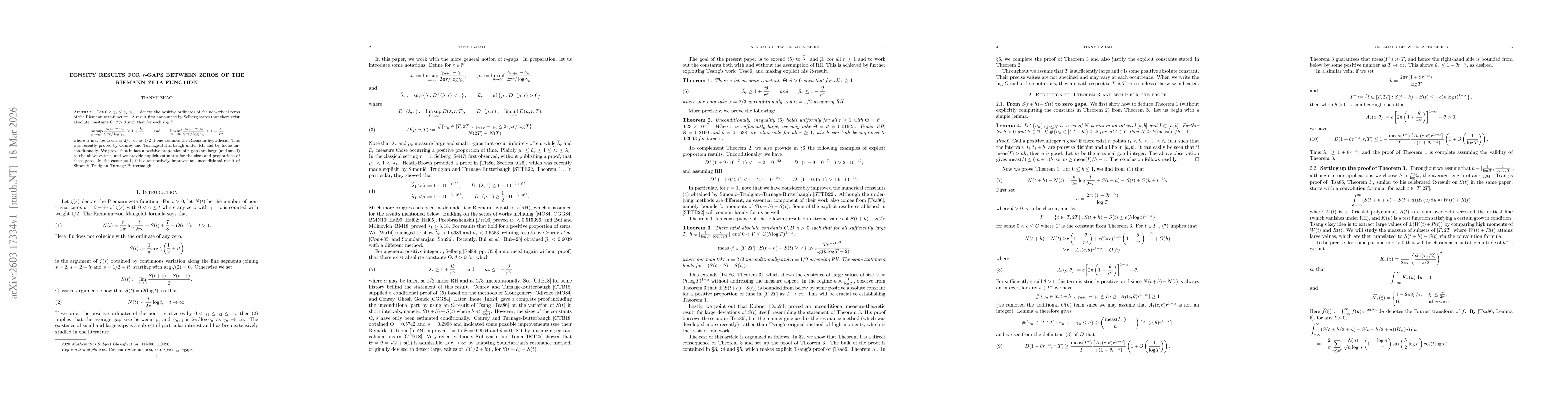 Thumbnail for Density results for $r$-gaps between zeros of the Riemann zeta-function