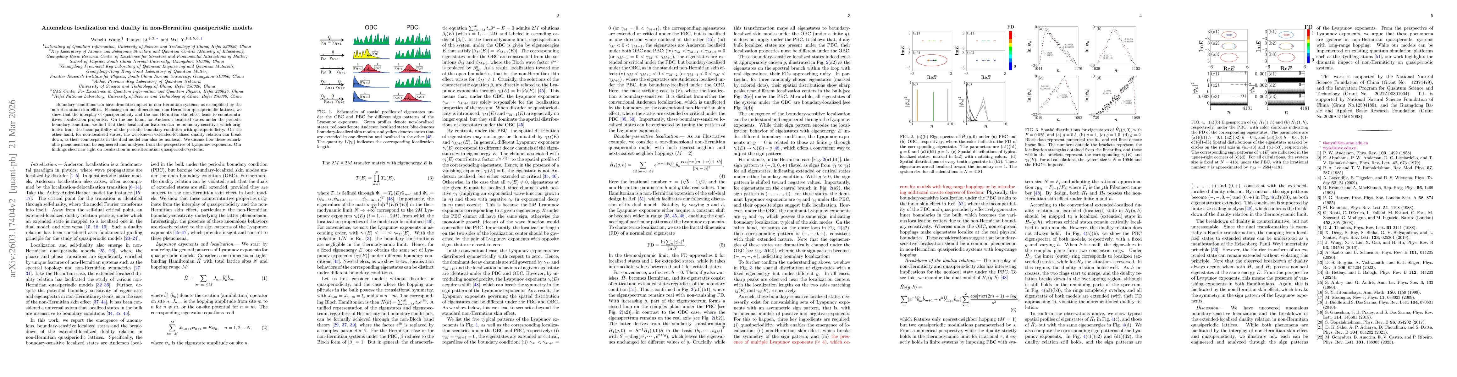 Thumbnail for Anomalous localization and duality in non-Hermitian quasiperiodic models