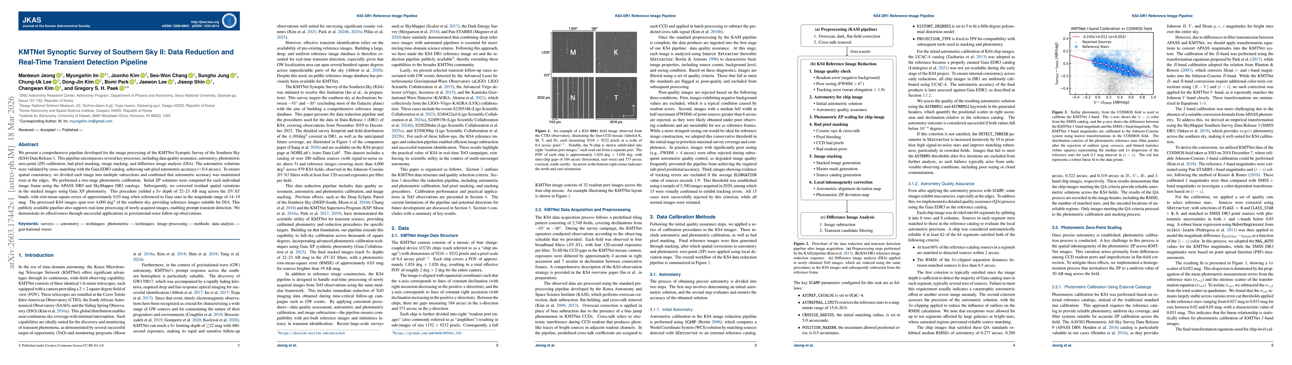 Thumbnail for KMTNet Synoptic Survey of Southern Sky II: Data Reduction and Real-Time Transient Detection Pipeline