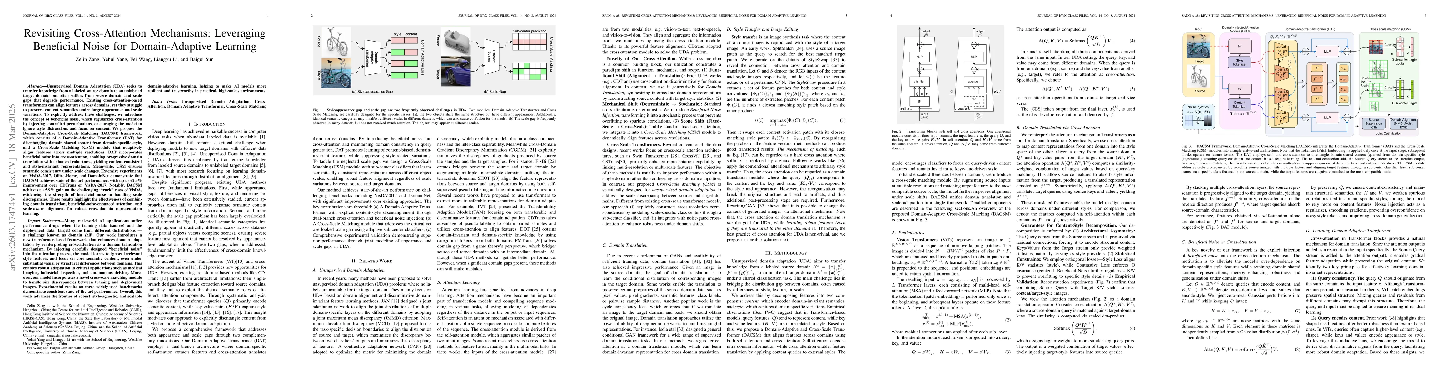 Thumbnail for Revisiting Cross-Attention Mechanisms: Leveraging Beneficial Noise for Domain-Adaptive Learning