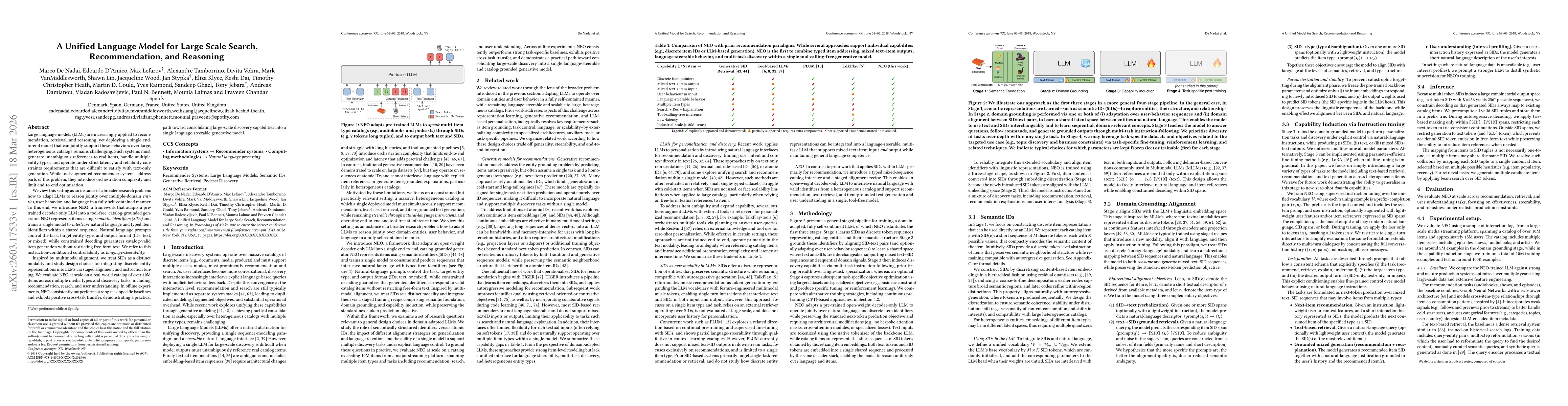 Thumbnail for A Unified Language Model for Large Scale Search, Recommendation, and Reasoning