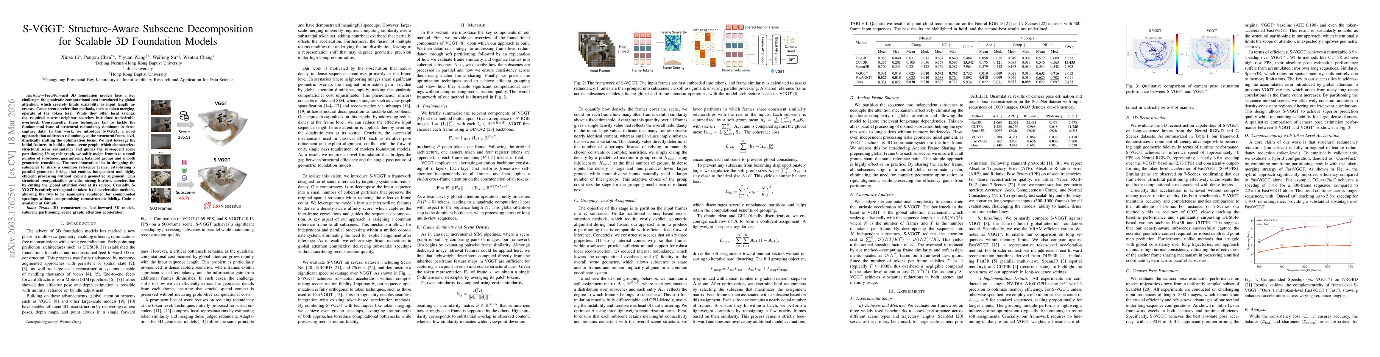 Thumbnail for S-VGGT: Structure-Aware Subscene Decomposition for Scalable 3D Foundation Models