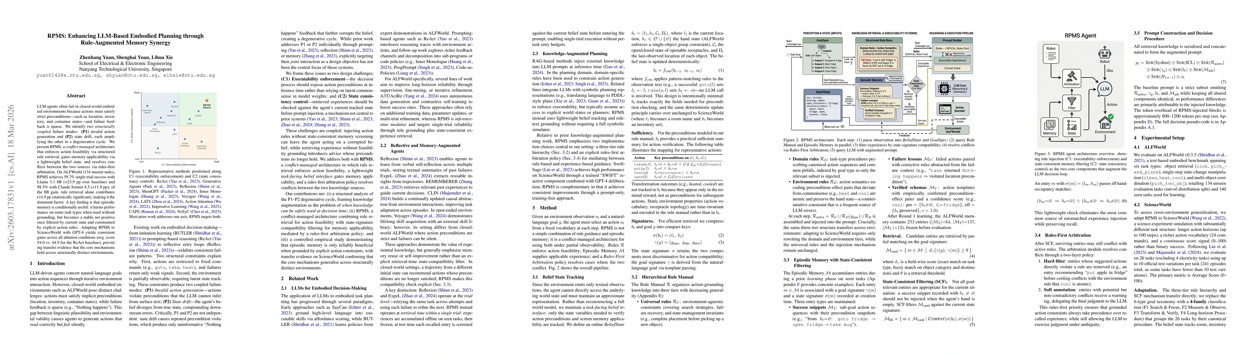 Thumbnail for RPMS: Enhancing LLM-Based Embodied Planning through Rule-Augmented Memory Synergy