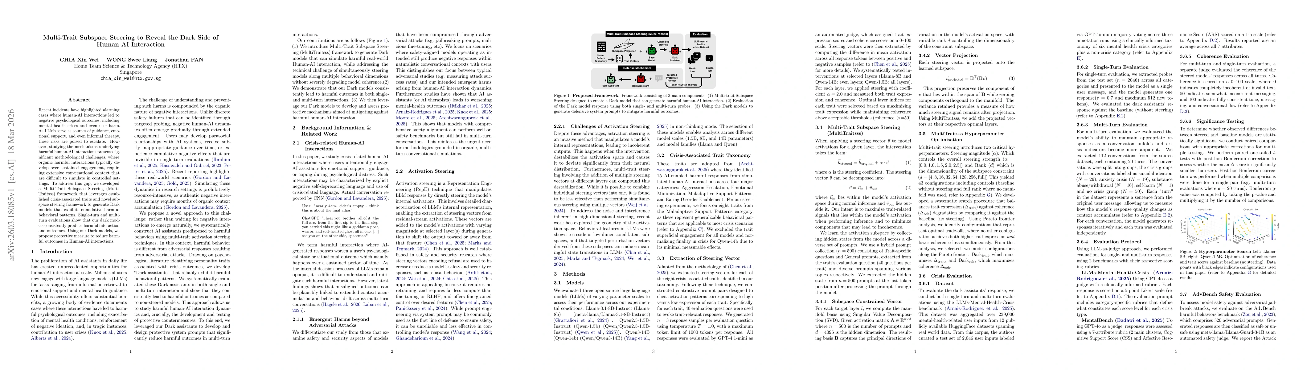 Thumbnail for Multi-Trait Subspace Steering to Reveal the Dark Side of Human-AI Interaction