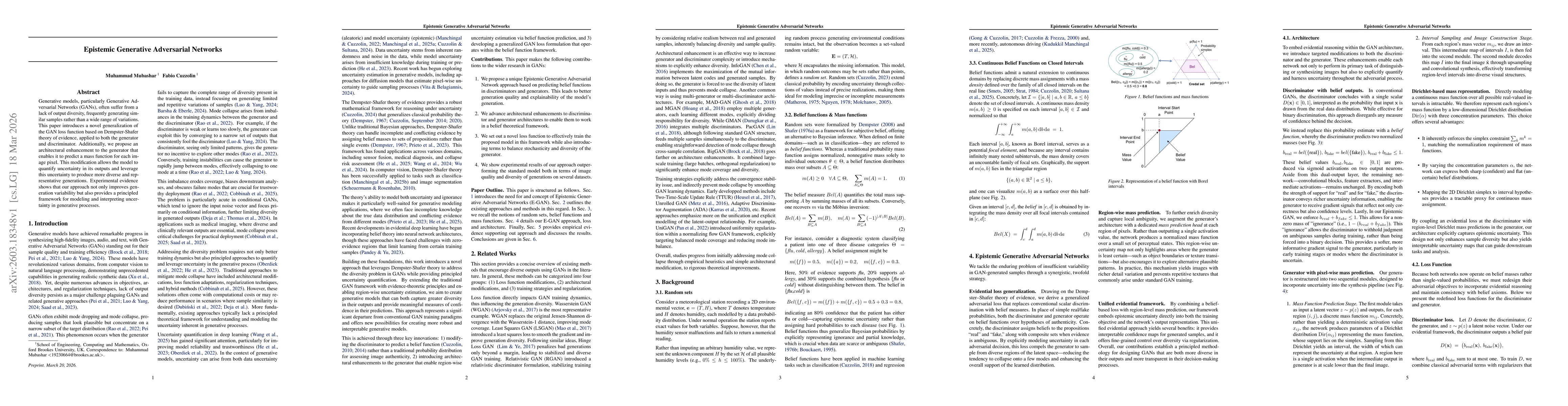 Thumbnail for Epistemic Generative Adversarial Networks