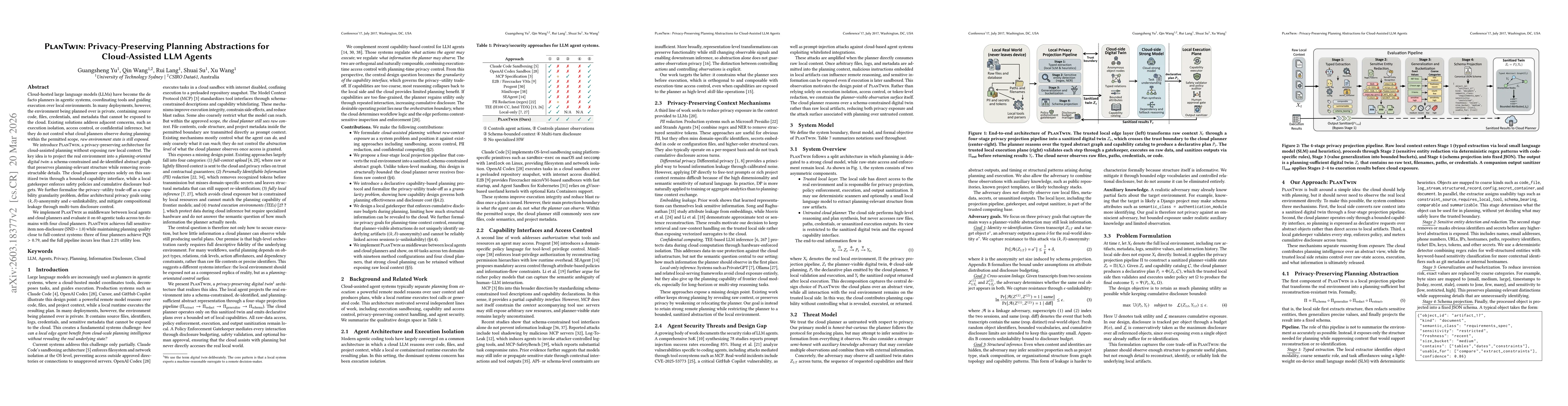 Thumbnail for PlanTwin: Privacy-Preserving Planning Abstractions for Cloud-Assisted LLM Agents