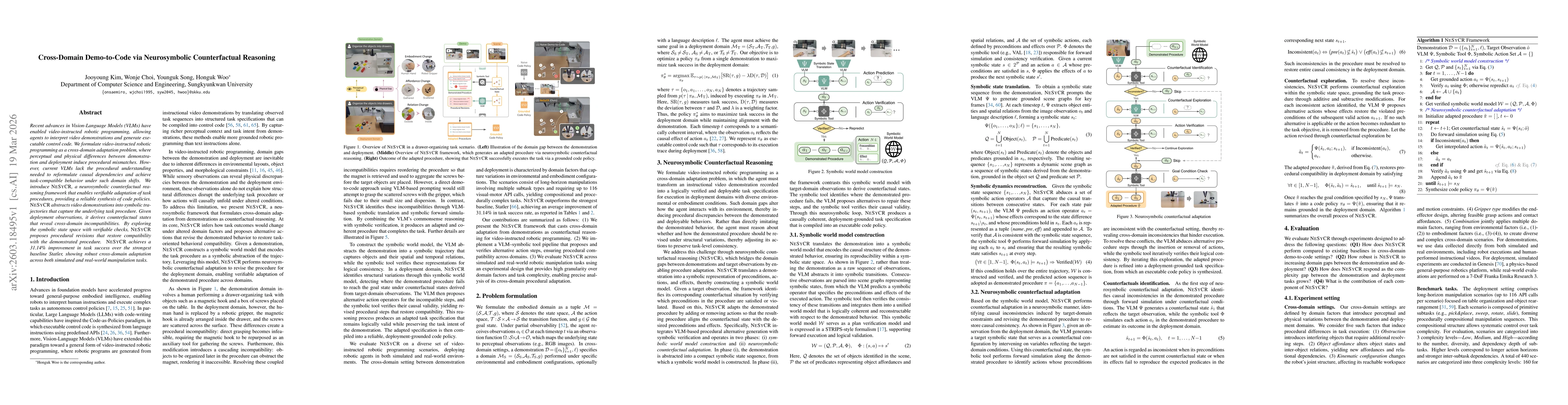 Thumbnail for Cross-Domain Demo-to-Code via Neurosymbolic Counterfactual Reasoning