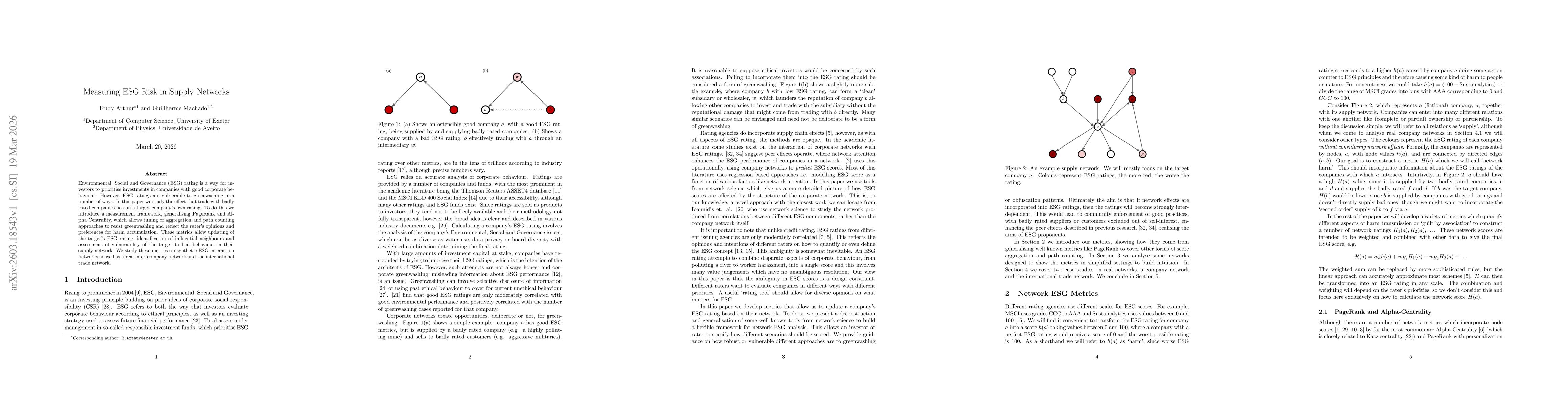 Thumbnail for Measuring ESG Risk in Supply Networks