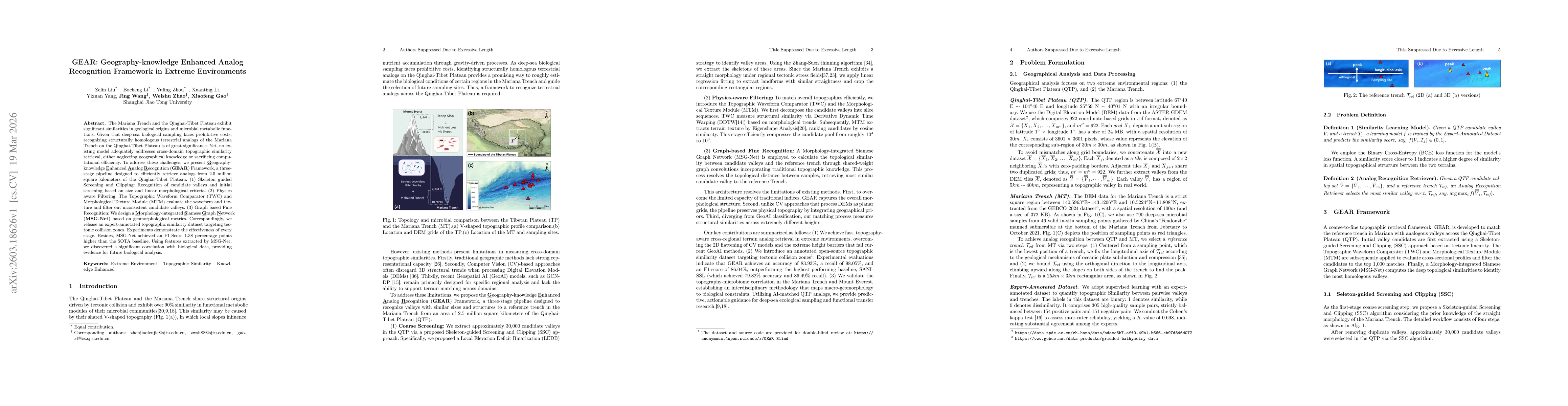 Thumbnail for GEAR: Geography-knowledge Enhanced Analog Recognition Framework in Extreme Environments