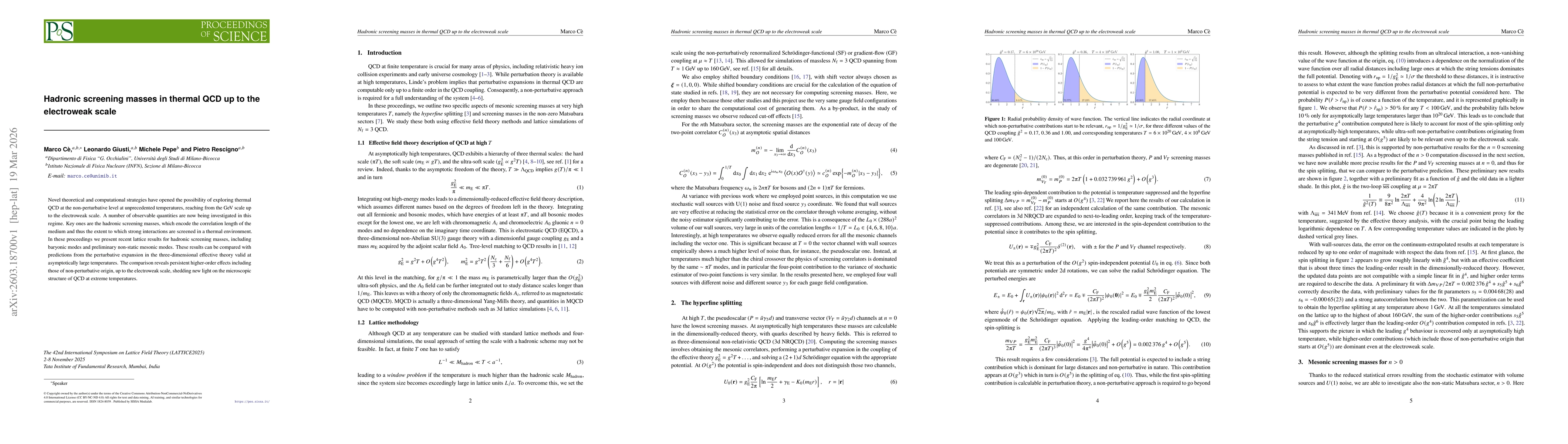 Thumbnail for Hadronic screening masses in thermal QCD up to the electroweak scale