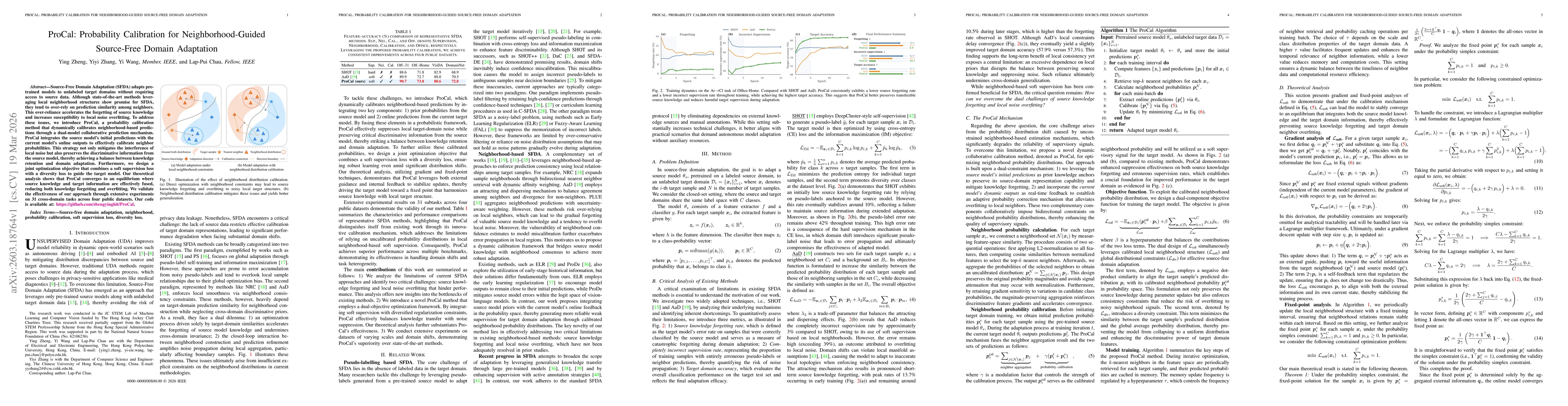 Thumbnail for ProCal: Probability Calibration for Neighborhood-Guided Source-Free Domain Adaptation