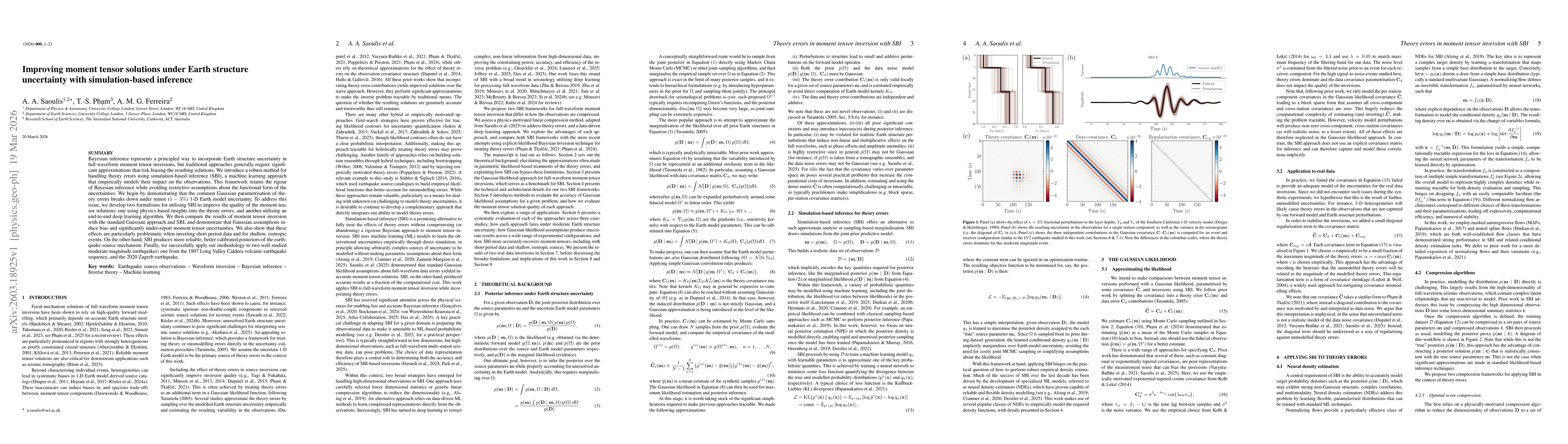 Thumbnail for Improving moment tensor solutions under Earth structure uncertainty with simulation-based inference