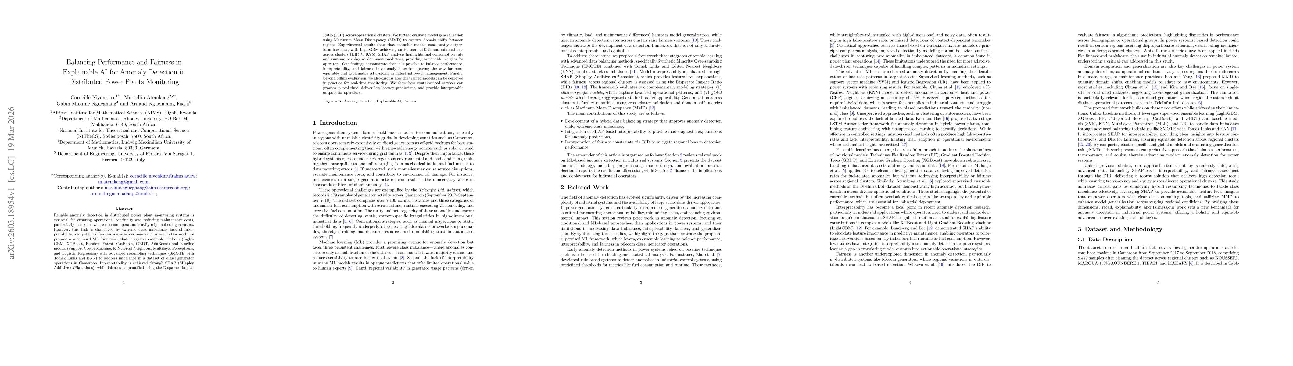 Thumbnail for Balancing Performance and Fairness in Explainable AI for Anomaly Detection in Distributed Power Plants Monitoring
