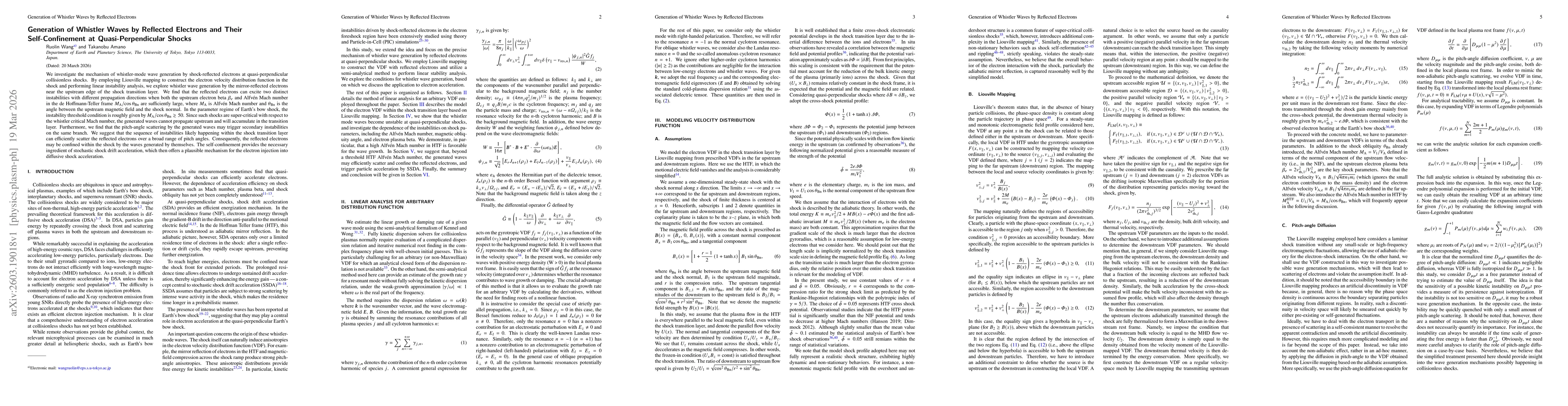 Thumbnail for Generation of Whistler Waves by Reflected Electrons and Their Self-Confinement at Quasi-Perpendicular Shocks