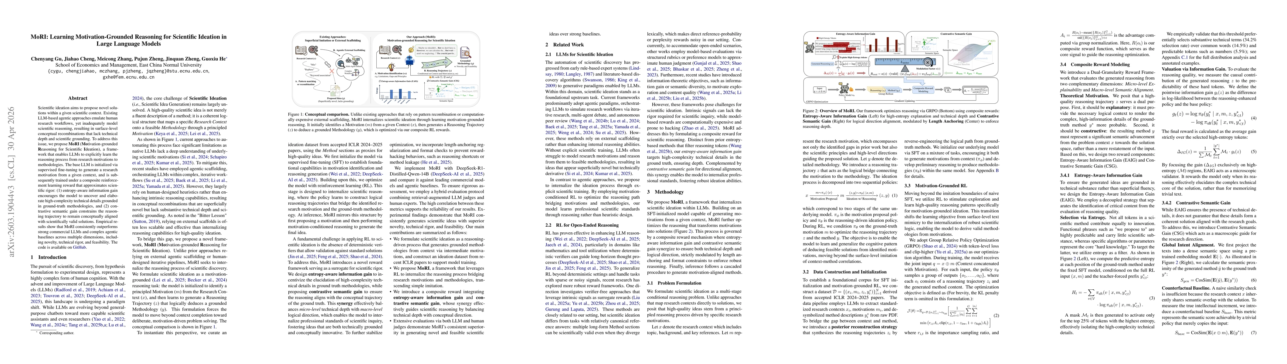 Thumbnail for MoRI: Learning Motivation-Grounded Reasoning for Scientific Ideation in Large Language Models