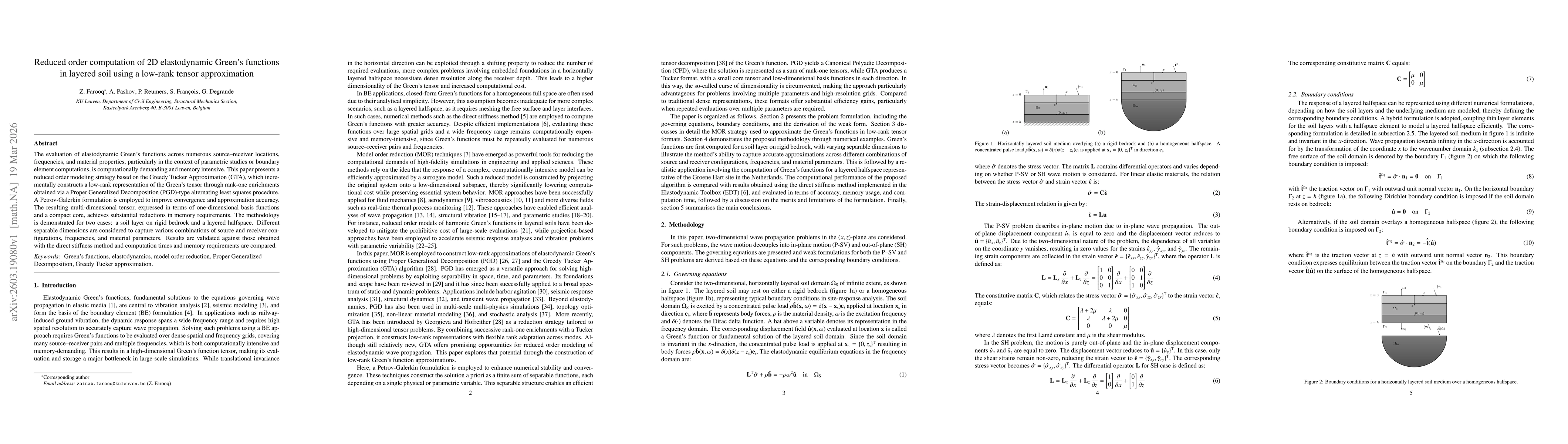 Thumbnail for Reduced order computation of 2D elastodynamic Green's functions in layered soil using a low-rank tensor approximation