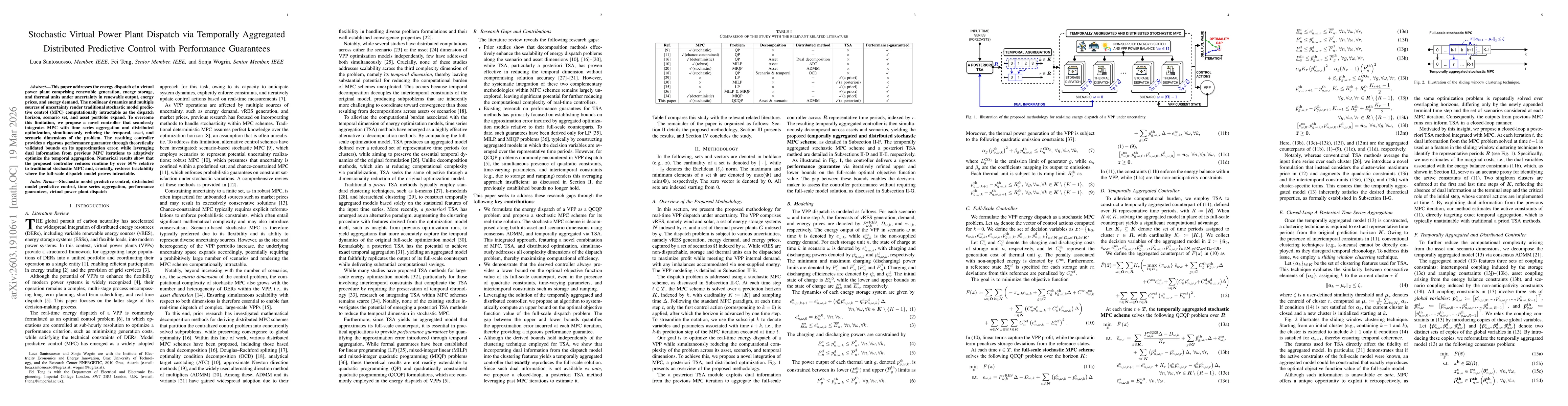 Thumbnail for Stochastic Virtual Power Plant Dispatch via Temporally Aggregated Distributed Predictive Control with Performance Guarantees