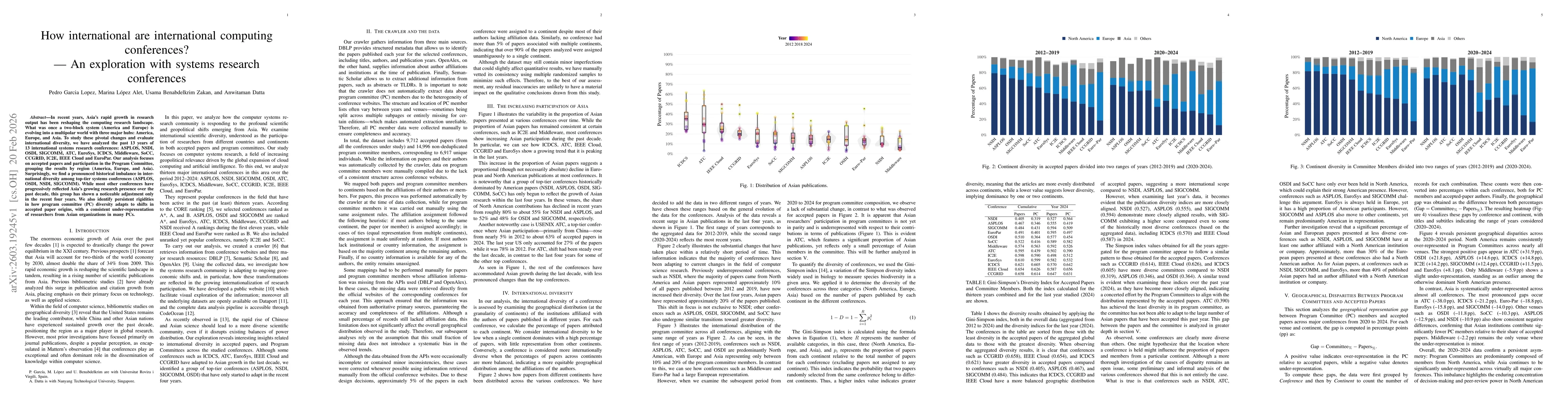 Thumbnail for How international are international computing conferences? -- An exploration with systems research conferences