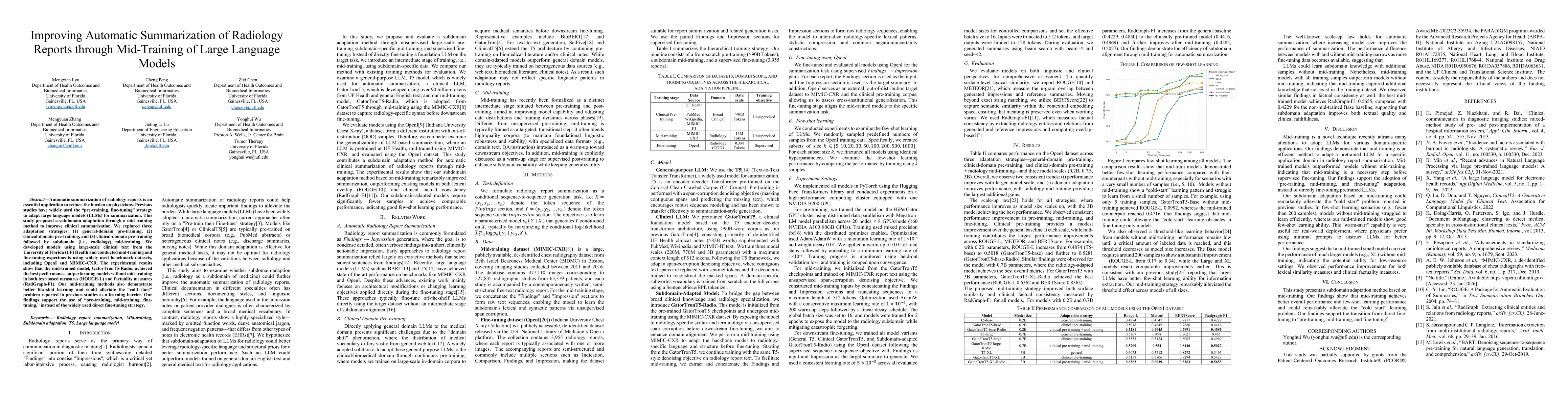 Thumbnail for Improving Automatic Summarization of Radiology Reports through Mid-Training of Large Language Models