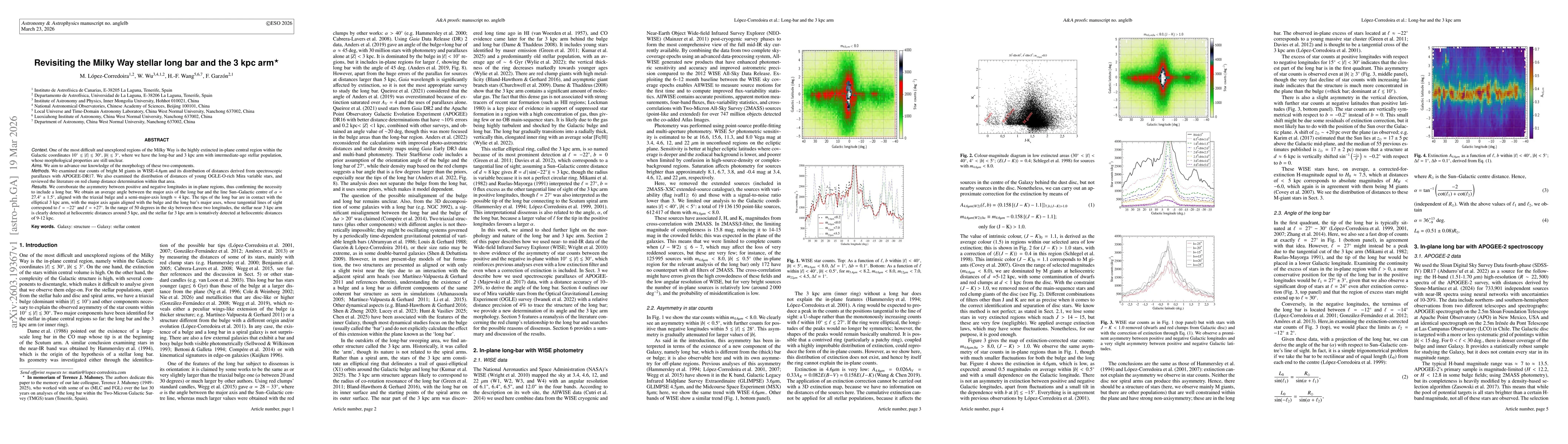 Thumbnail for Revisiting the Milky Way stellar long bar and the 3 kpc arm