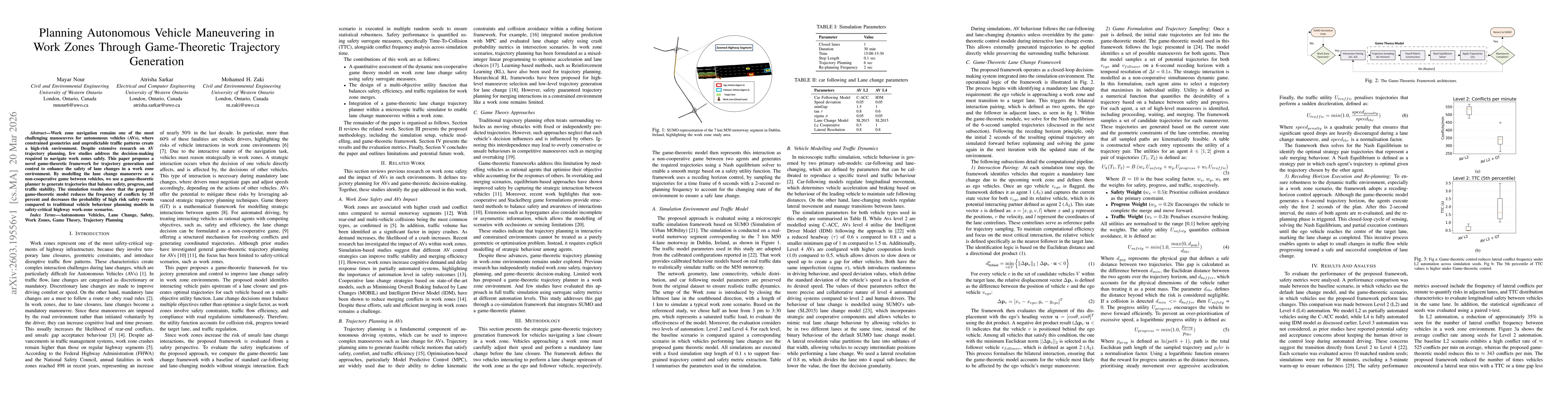 Thumbnail for Planning Autonomous Vehicle Maneuvering in Work Zones Through Game-Theoretic Trajectory Generation