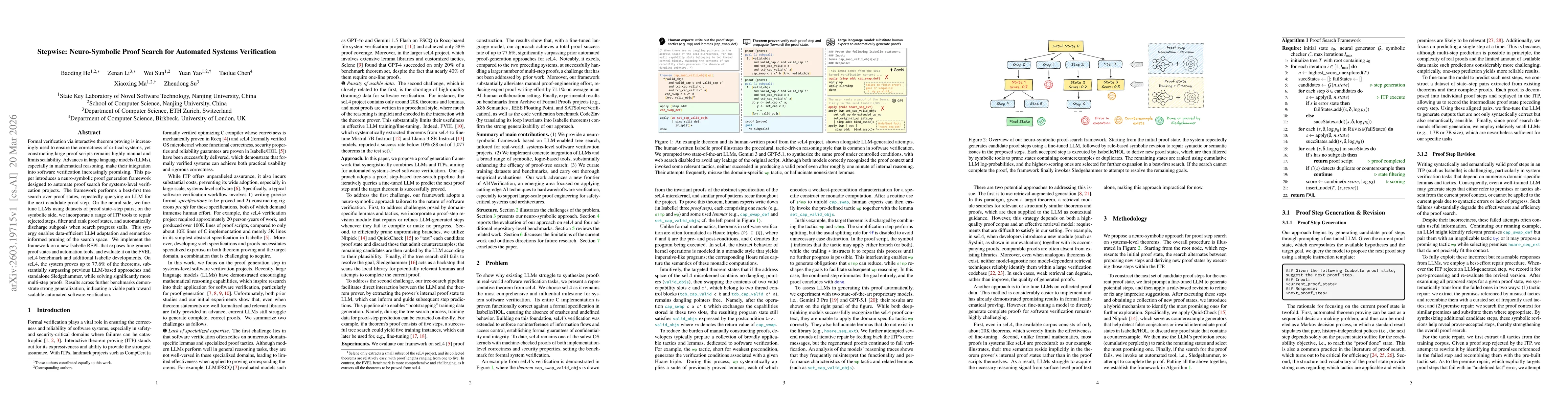 Thumbnail for Stepwise: Neuro-Symbolic Proof Search for Automated Systems Verification