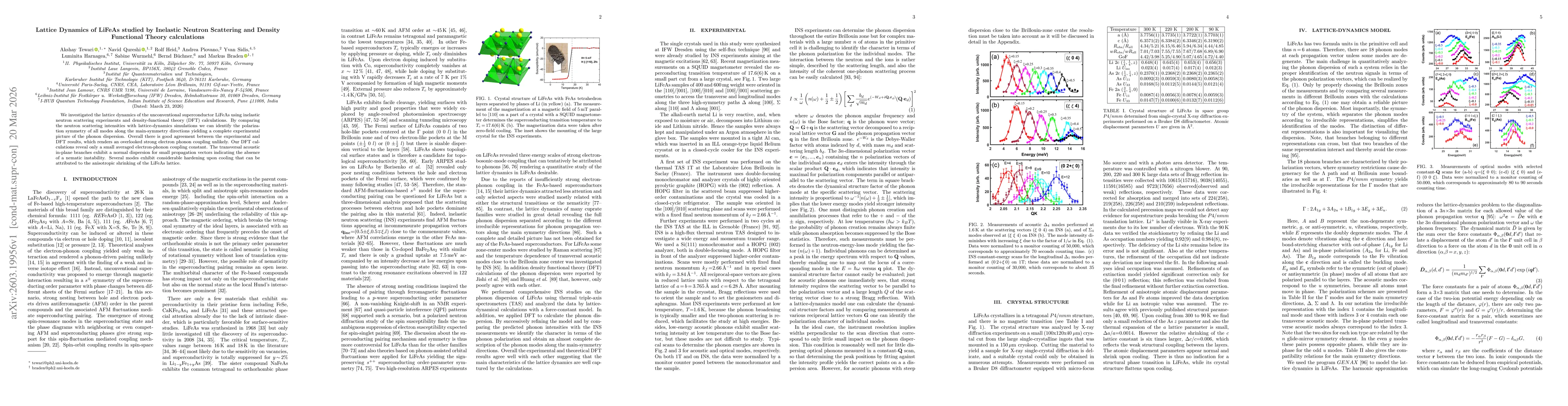 Thumbnail for Lattice Dynamics of LiFeAs studied by Inelastic Neutron Scattering and Density Functional Theory calculations