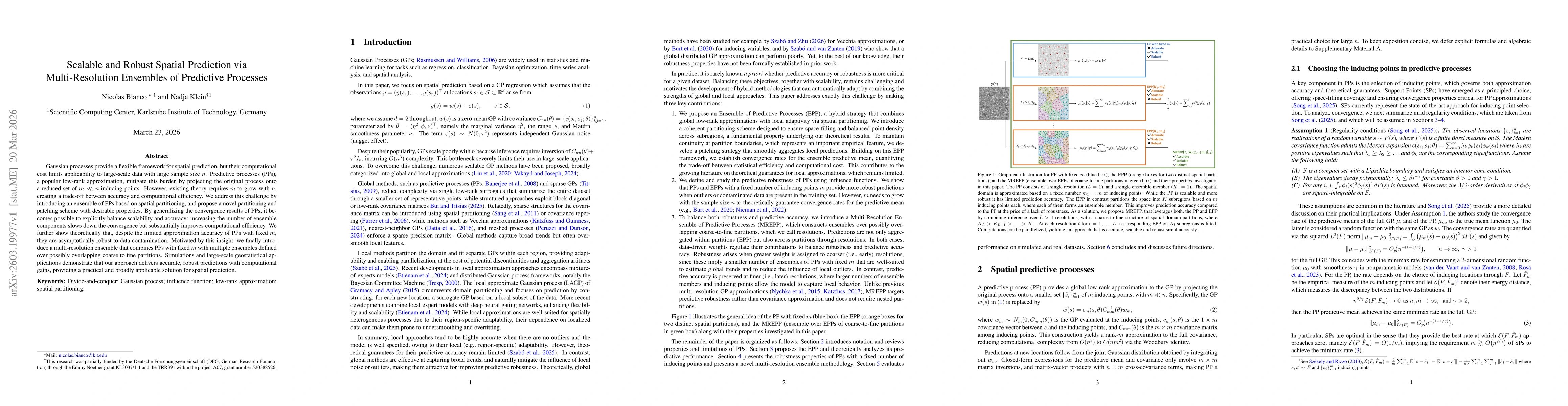 Thumbnail for Scalable and Robust Spatial Prediction via Multi-Resolution Ensembles of Predictive Processes