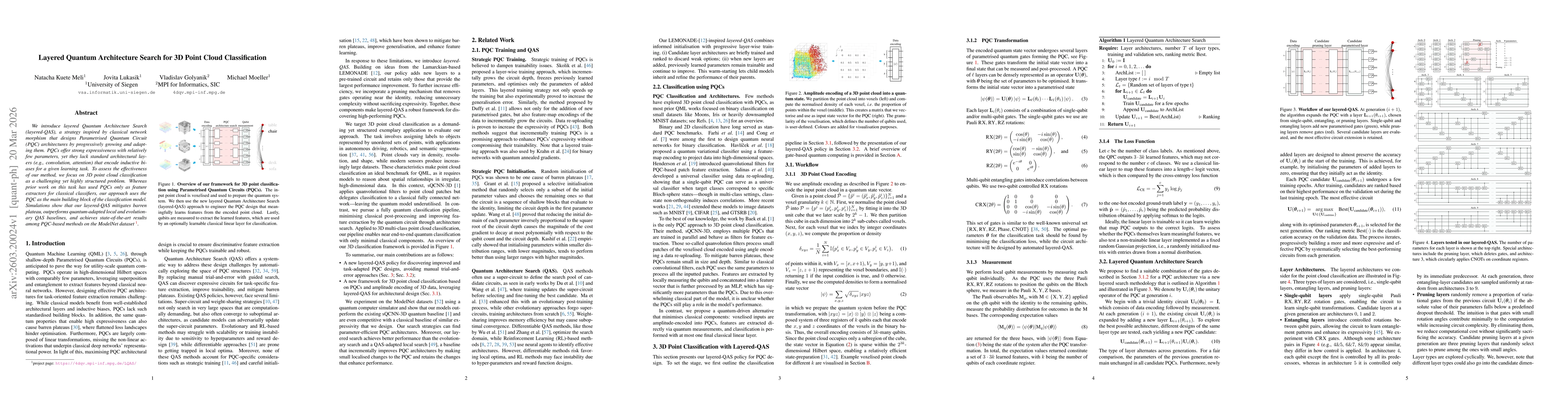 Thumbnail for Layered Quantum Architecture Search for 3D Point Cloud Classification