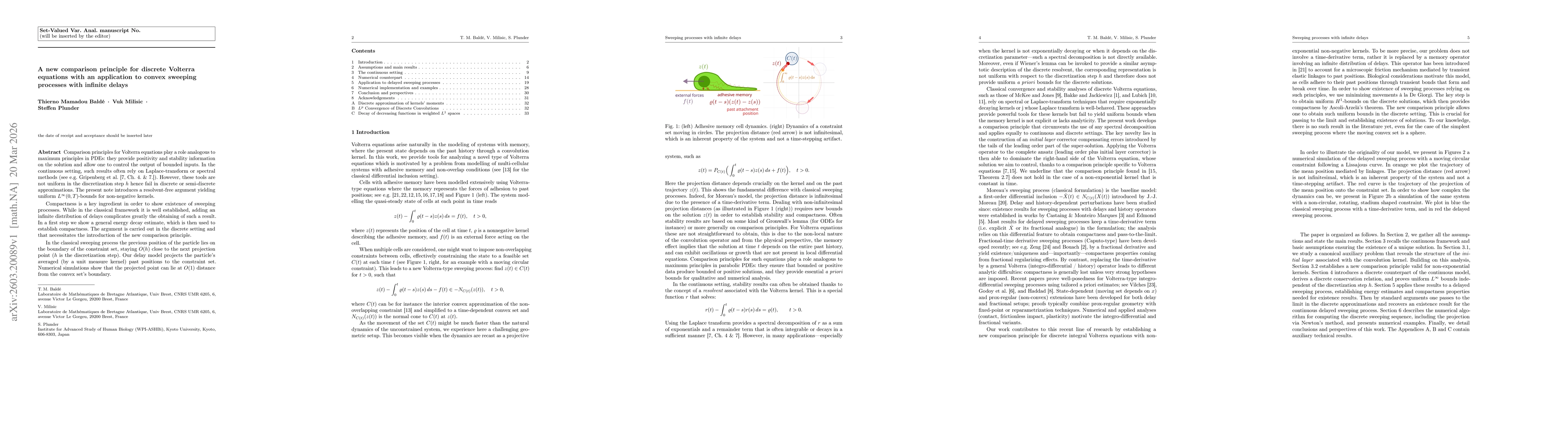 Thumbnail for A new comparison principle for discrete Volterra equations with an application to convex sweeping processes with infinite delays