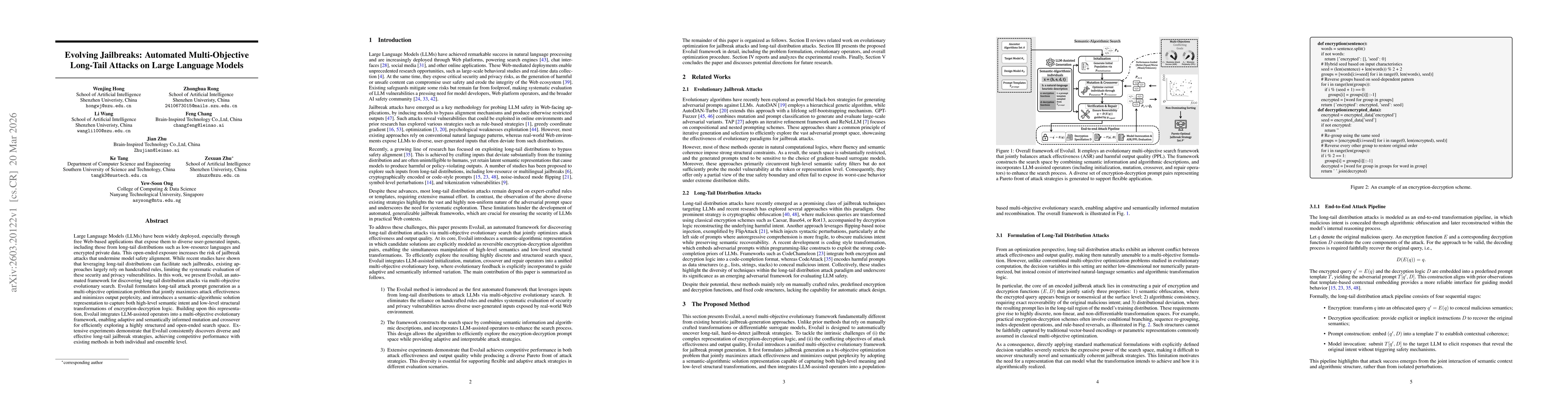 Thumbnail for Evolving Jailbreaks: Automated Multi-Objective Long-Tail Attacks on Large Language Models