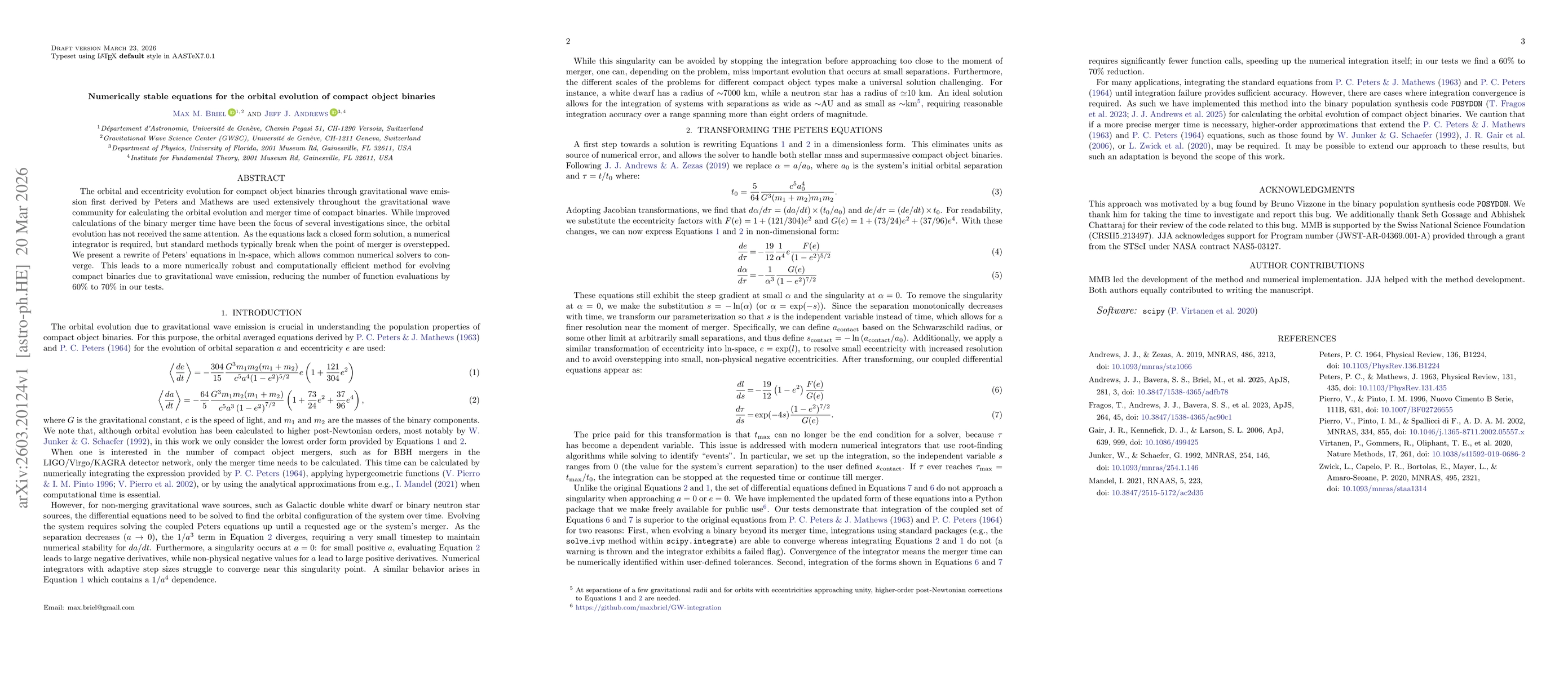 Thumbnail for Numerically stable equations for the orbital evolution of compact object binaries