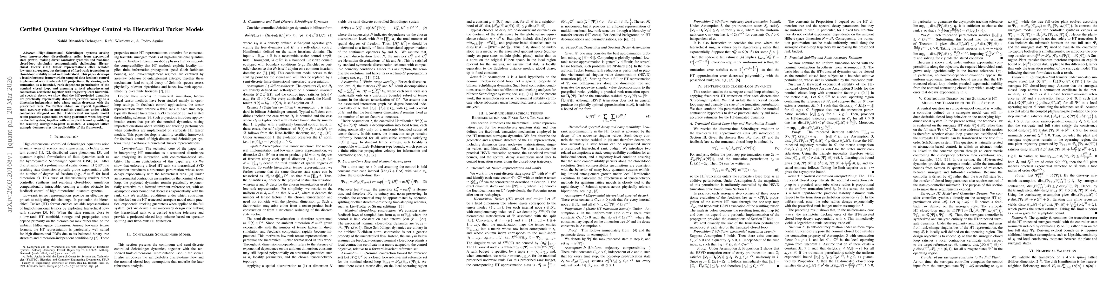 Thumbnail for Certified Quantum Schrödinger Control via Hierarchical Tucker Models