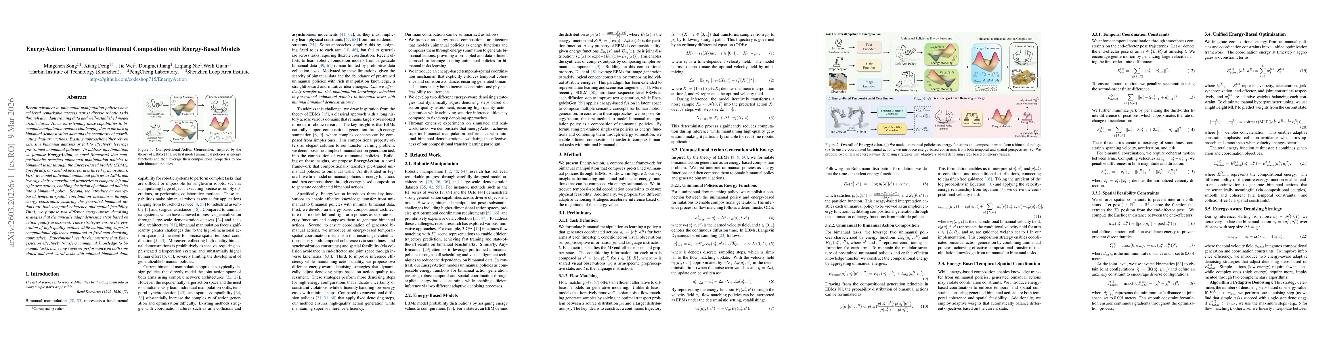 Thumbnail for EnergyAction: Unimanual to Bimanual Composition with Energy-Based Models