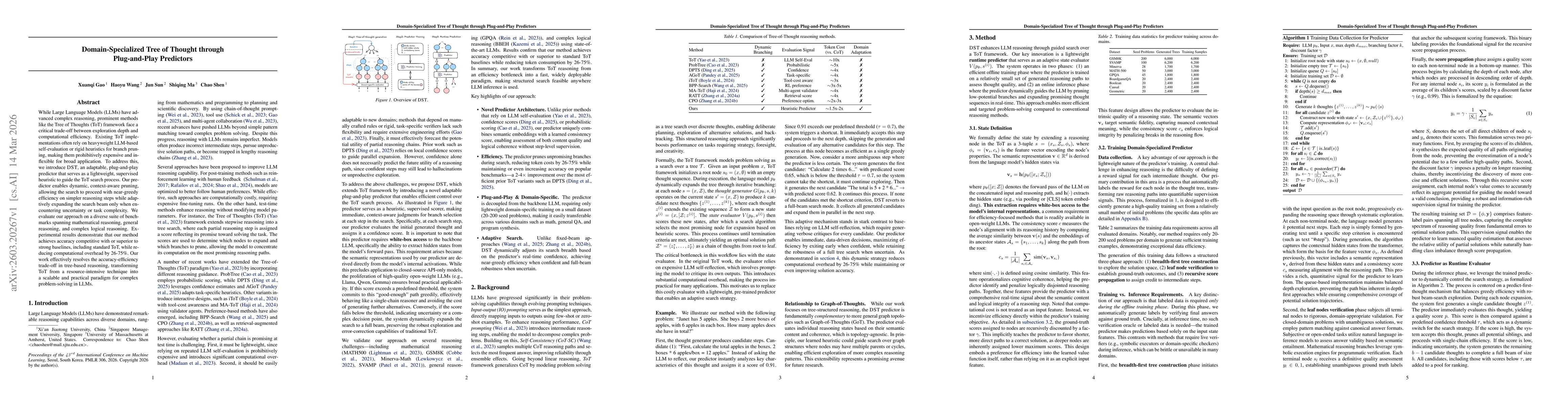 Thumbnail for Domain-Specialized Tree of Thought through Plug-and-Play Predictors