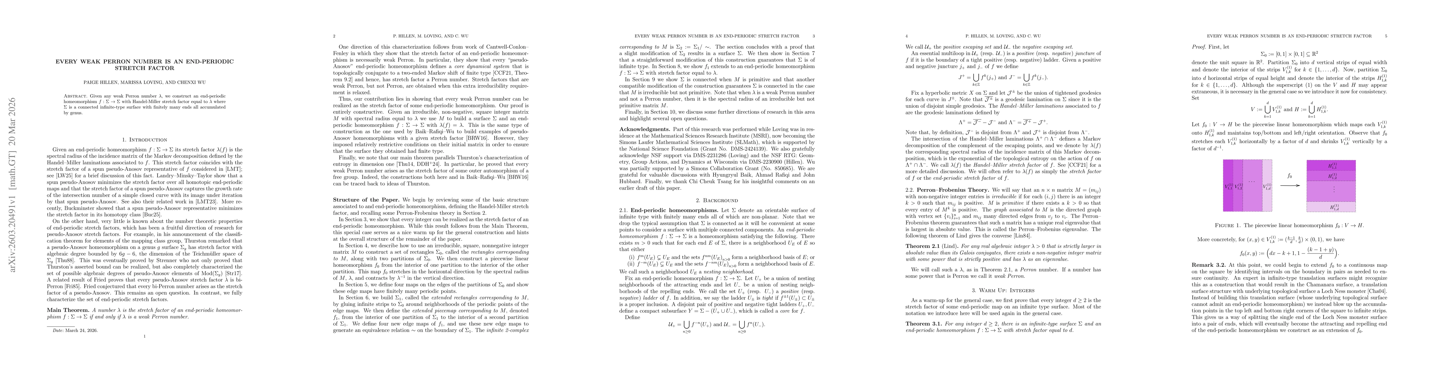 Thumbnail for Every Weak Perron Number is an End-Periodic Stretch Factor