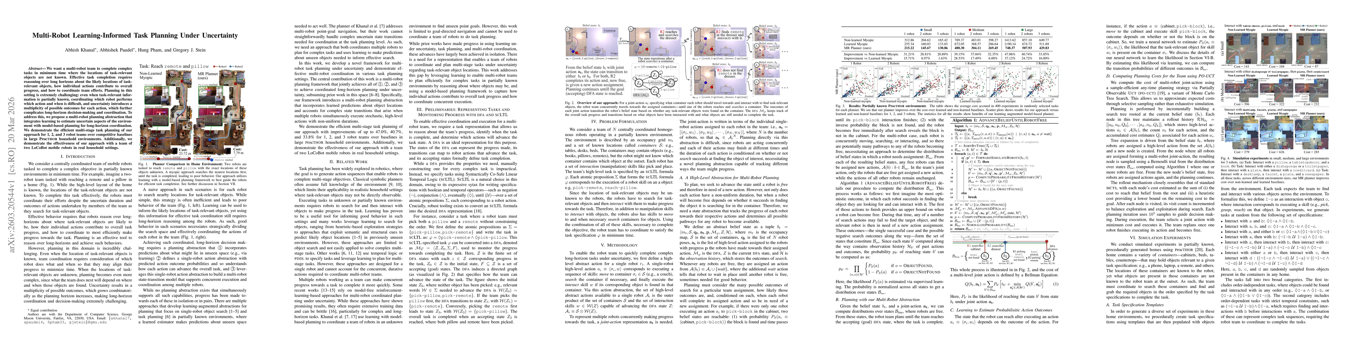 Thumbnail for Multi-Robot Learning-Informed Task Planning Under Uncertainty