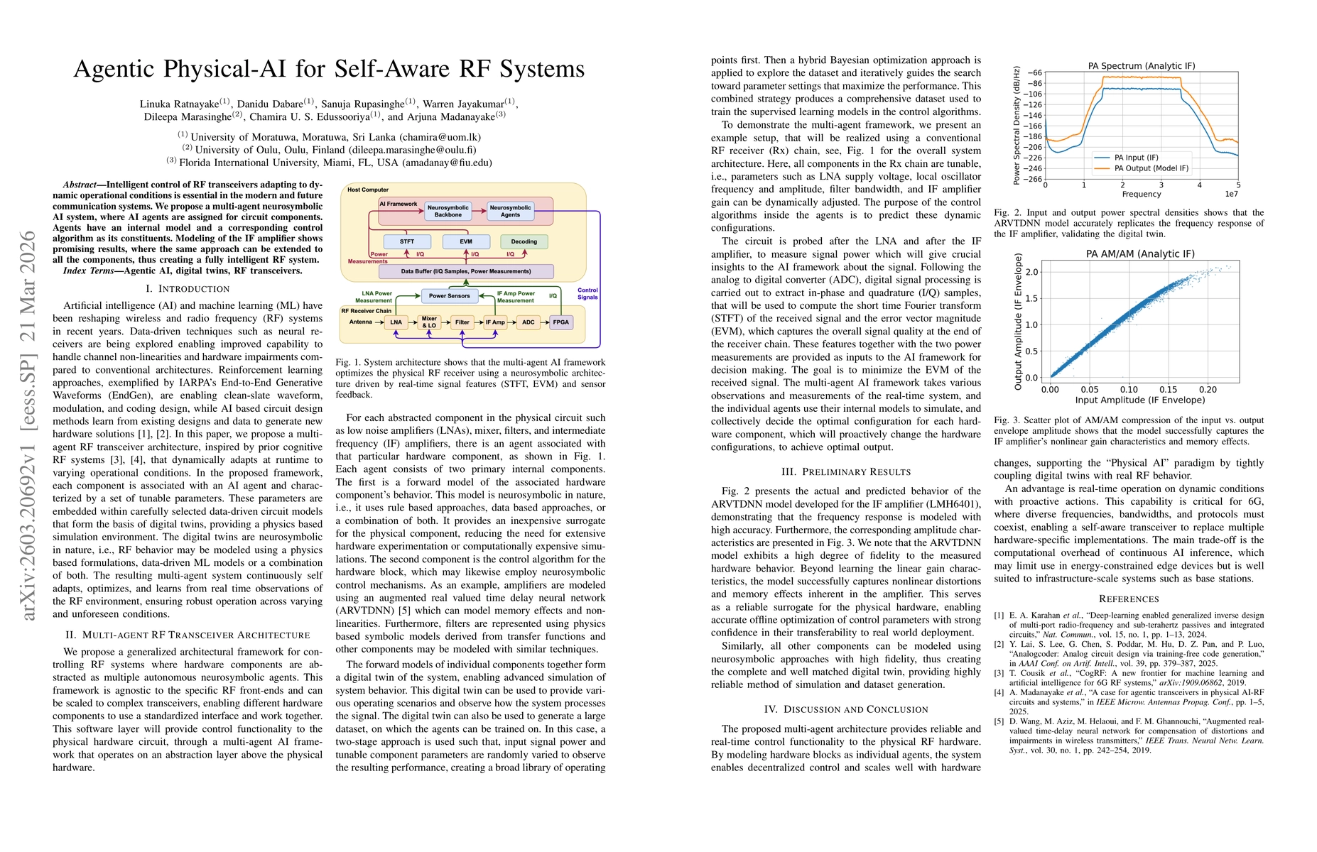 Thumbnail for Agentic Physical-AI for Self-Aware RF Systems