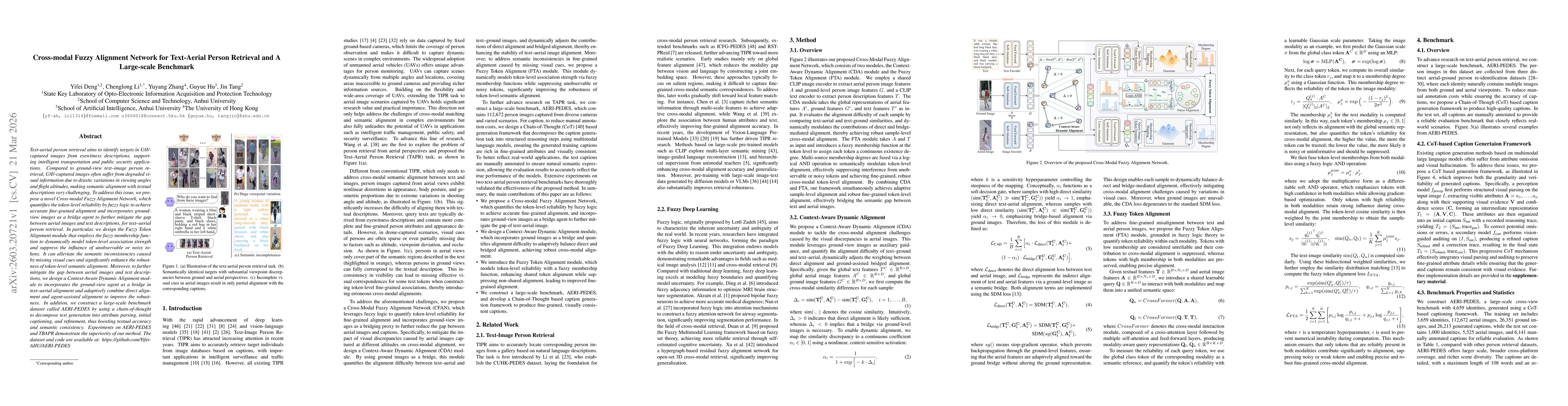 Thumbnail for Cross-modal Fuzzy Alignment Network for Text-Aerial Person Retrieval and A Large-scale Benchmark