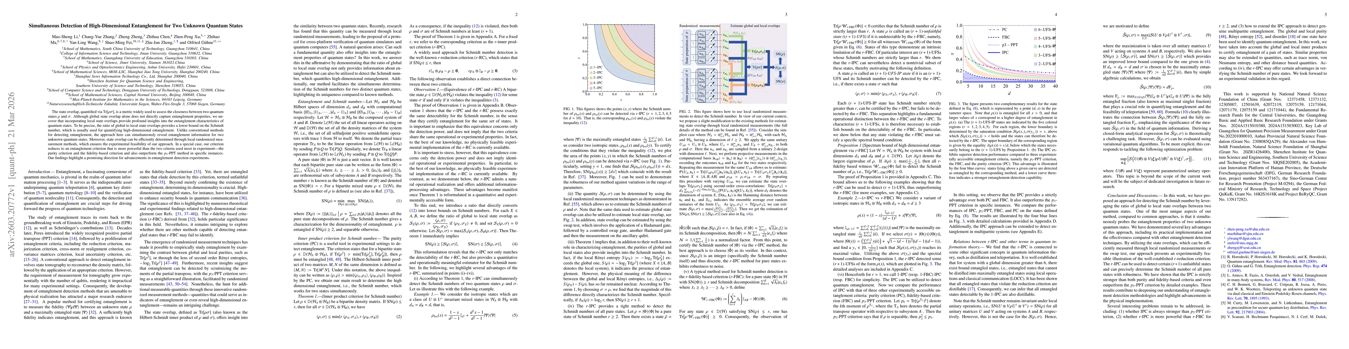 Thumbnail for Simultaneous Detection of High-Dimensional Entanglement for Two Unknown Quantum States