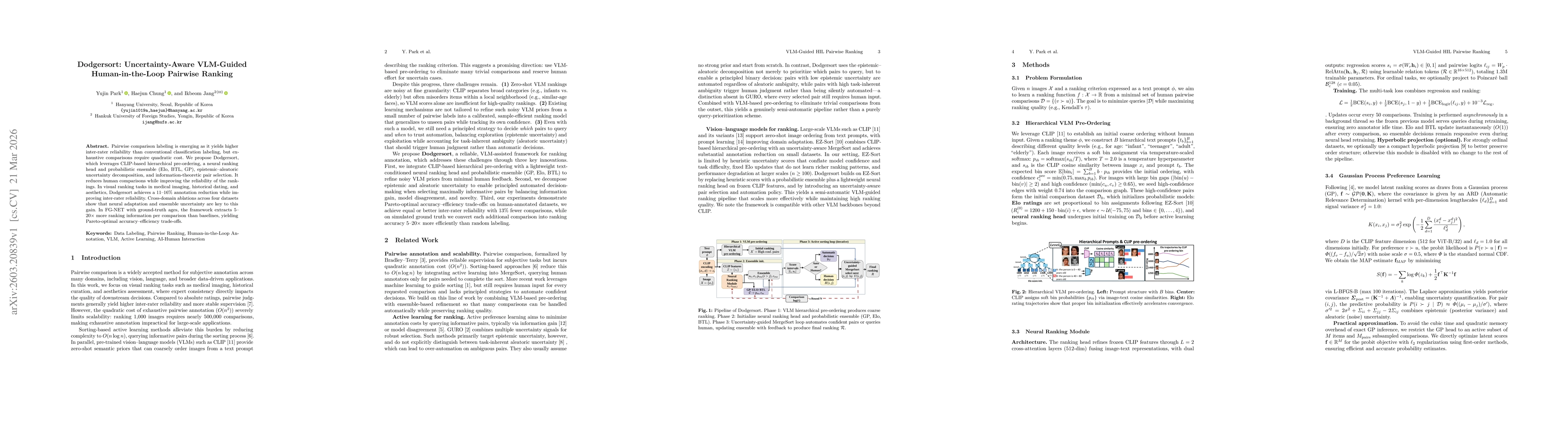 Thumbnail for Dodgersort: Uncertainty-Aware VLM-Guided Human-in-the-Loop Pairwise Ranking