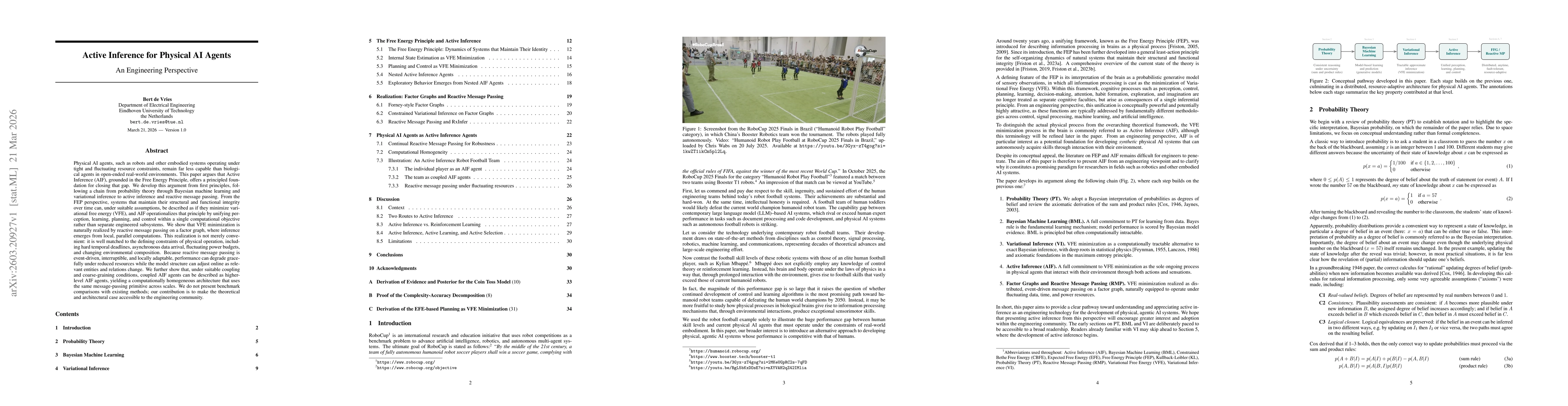 Thumbnail for Active Inference for Physical AI Agents -- An Engineering Perspective