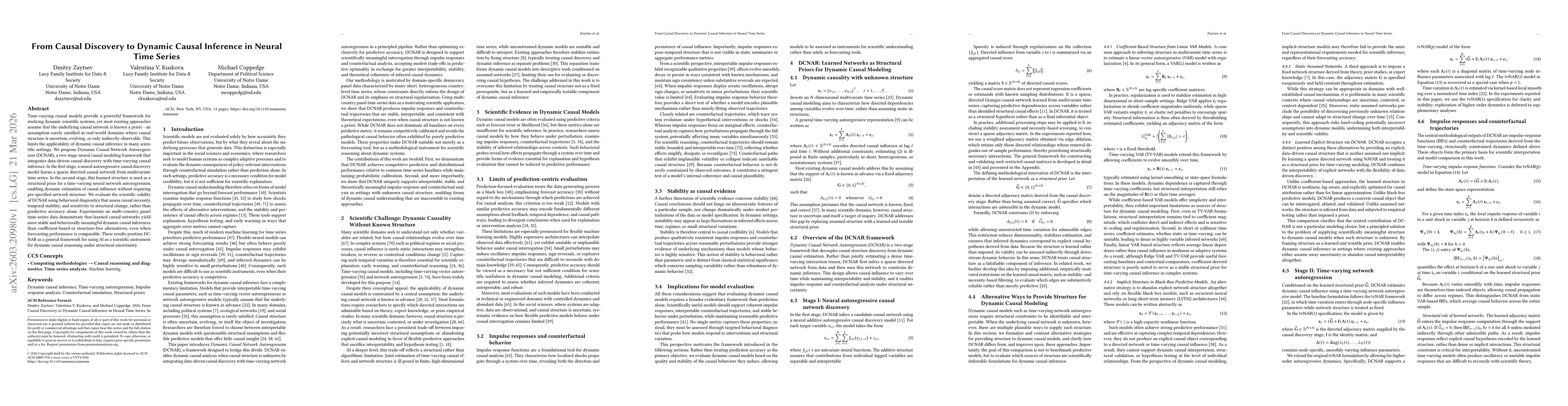 Thumbnail for From Causal Discovery to Dynamic Causal Inference in Neural Time Series