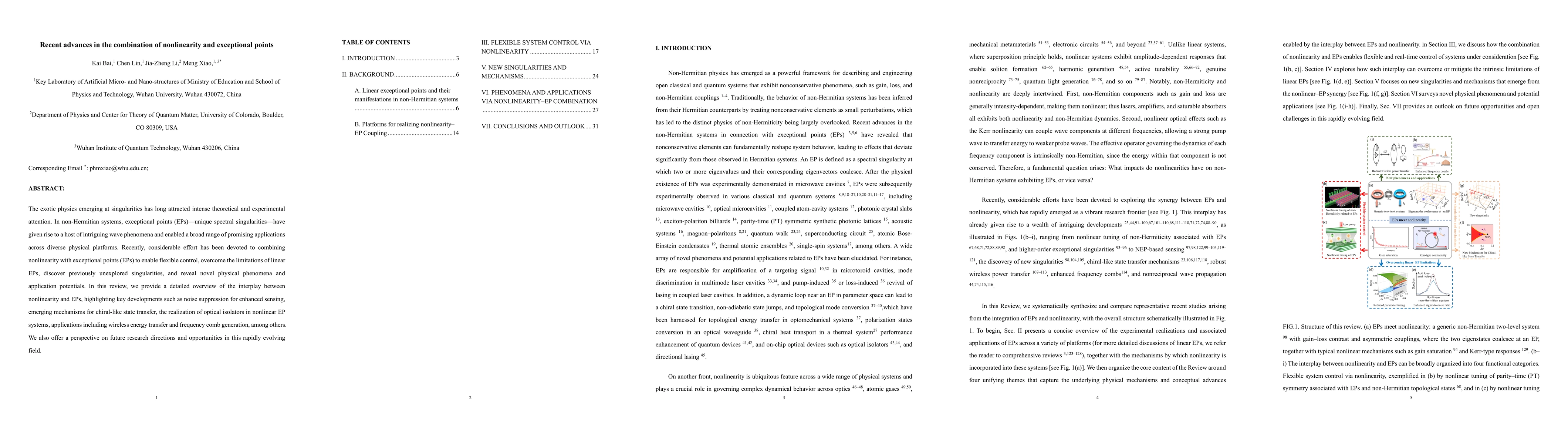 Thumbnail for Recent advances in the combination of nonlinearity and exceptional points
