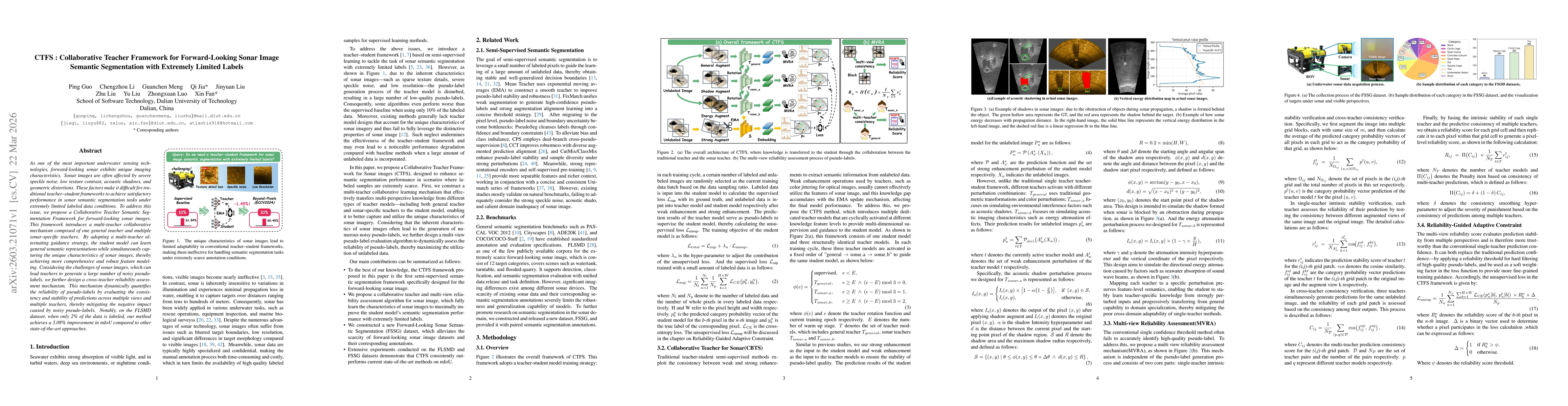 Thumbnail for CTFS : Collaborative Teacher Framework for Forward-Looking Sonar Image Semantic Segmentation with Extremely Limited Labels
