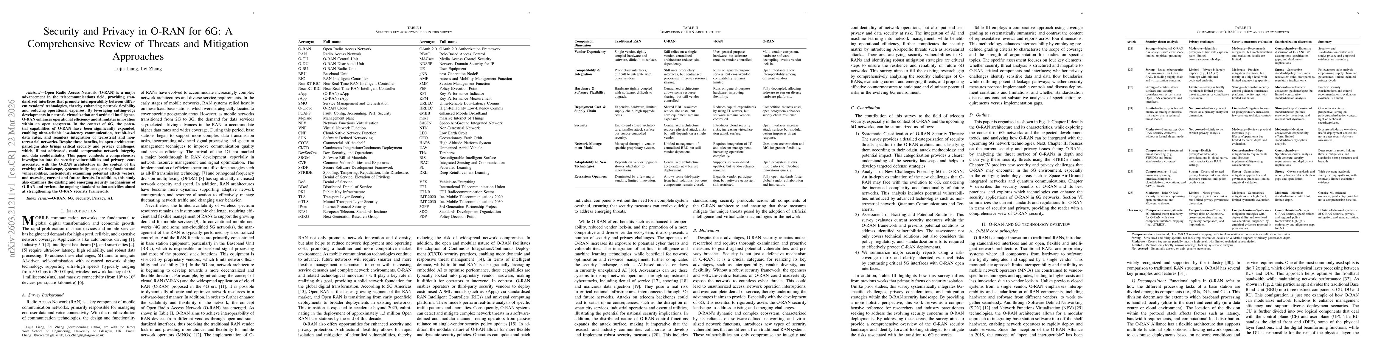 Thumbnail for Security and Privacy in O-RAN for 6G: A Comprehensive Review of Threats and Mitigation Approaches