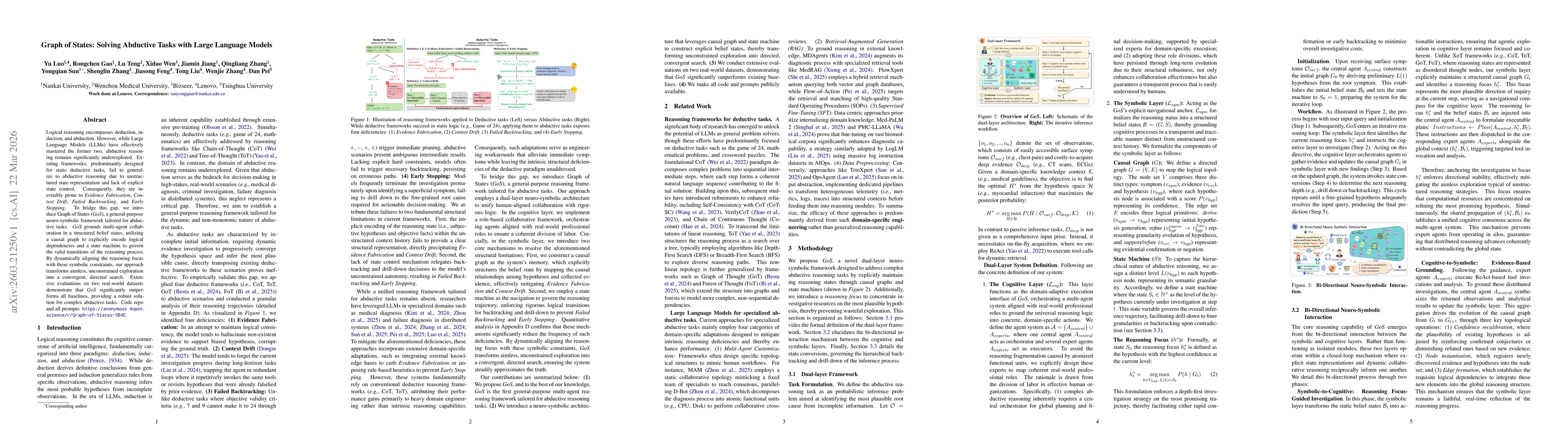 Thumbnail for Graph of States: Solving Abductive Tasks with Large Language Models
