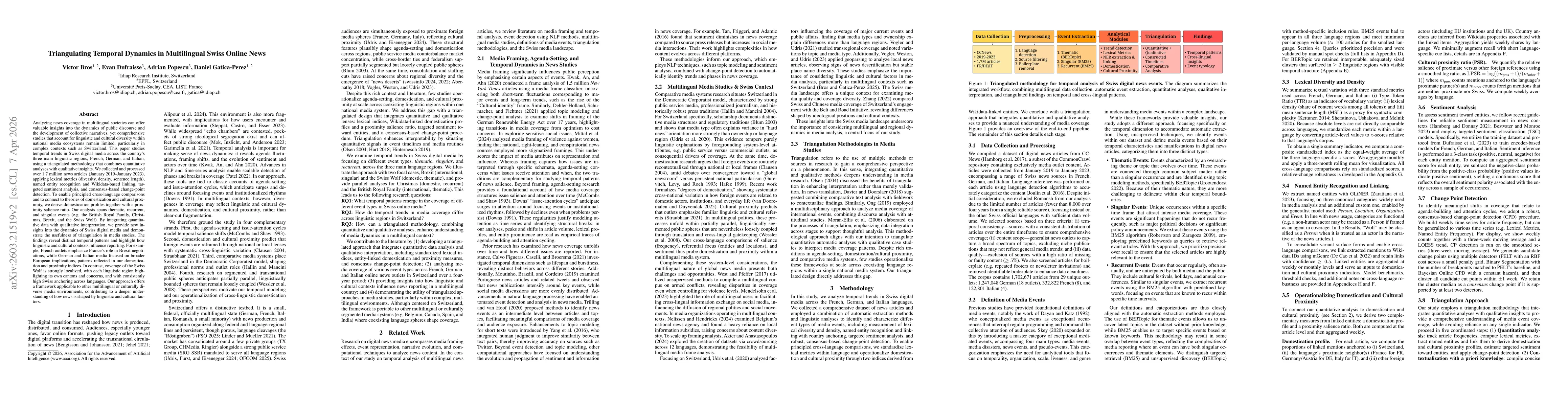Thumbnail for Triangulating Temporal Dynamics in Multilingual Swiss Online News